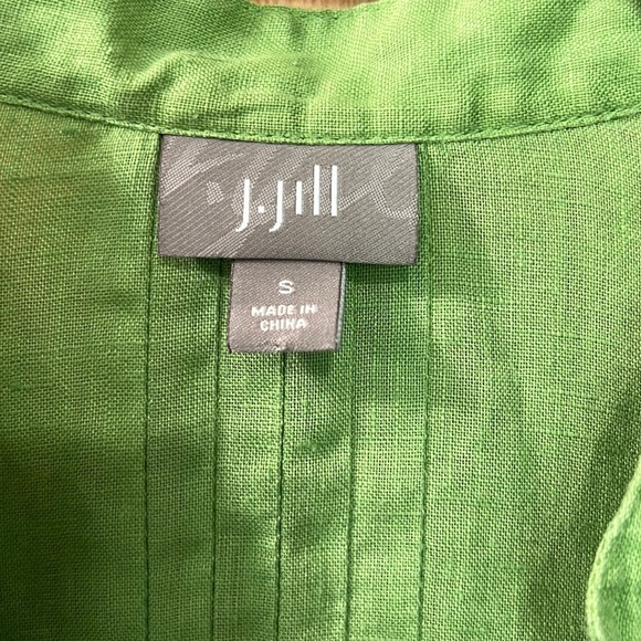 J. Jill Linen Long Pleated Tunic - Picture 3 of 8